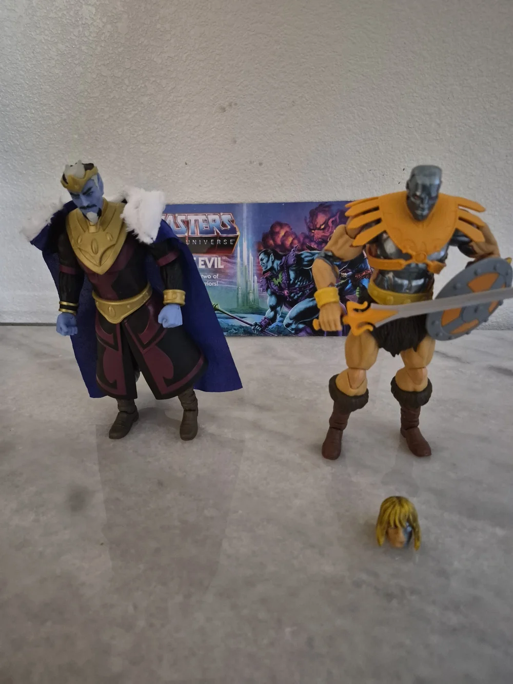 Mattel MOTU Masterverse King Keldor And Faker Loose Pre-owned